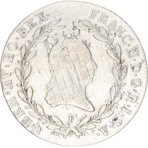 František I. (1792-1835), 20 kr. 1803 F, just. v av.