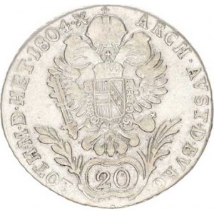 František I. (1792-1835), 20 kr. 1804 G