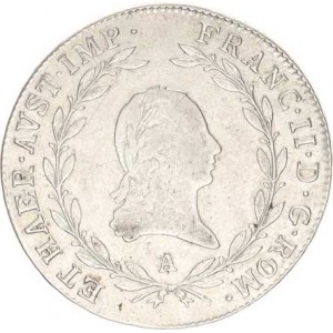 František I. (1792-1835), 20 kr. 1806 A - říšská koruna, just.