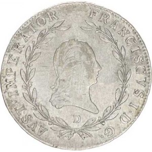 František I. (1792-1835), 20 kr. 1808 D, Salzburg R