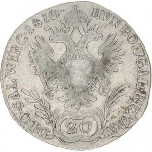 František I. (1792-1835), 20 kr. 1810 E RR