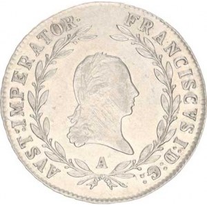 František I. (1792-1835), 20 kr. 1813 A, zc. nep. just.
