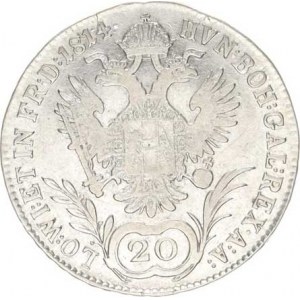 František I. (1792-1835), 20 kr. 1814 A