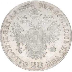 František I. (1792-1835), 20 kr. 1835 C