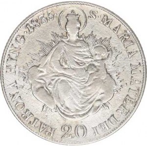 František I. (1792-1835), 20 kr. 1835 B - Madona