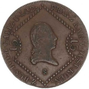 František I. (1792-1835), 15 kr. 1807 S