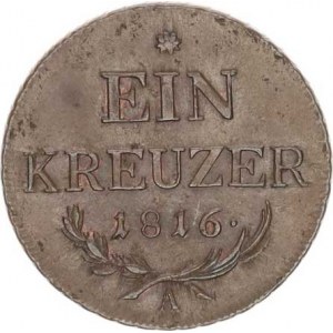 František I. (1792-1835), 1 kr. 1816 A