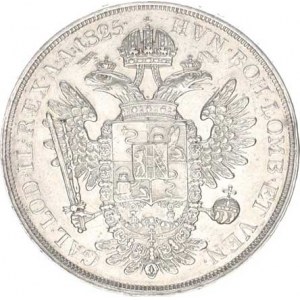 František I. (1792-1835), 1/2 Scudo 1825 V R, dr. rys.