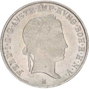 Ferdinand V. (1835-1848), 20 kr. 1842 M