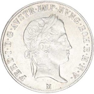 Ferdinand V. (1835-1848), 20 kr. 1843 M R