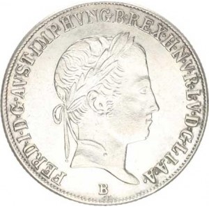 Ferdinand V. (1835-1848), 20 kr. 1845 B