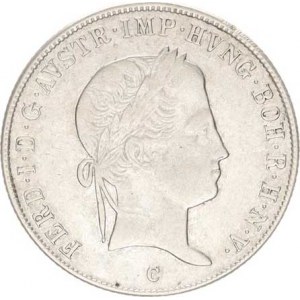 Ferdinand V. (1835-1848), 20 kr. 1845 C