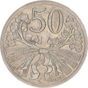 Údobí let 1918-1938, 50 hal. 1927