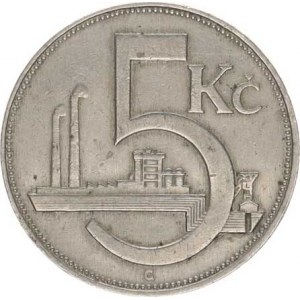 Údobí let 1918-1938, 5 Kč 1925