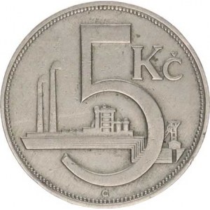 Údobí let 1918-1938, 5 Kč 1927 R