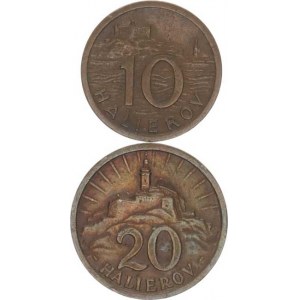 Slovensko (1939-1945), 10 hal. 1939; +20 hal. 1940 2 ks