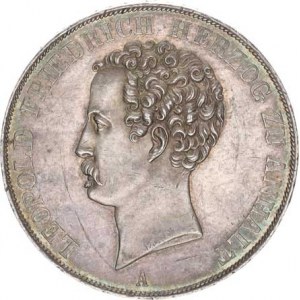 Anhalt-Dessau, Leopold Friedrich (1817-1871), 2 Tolar spolkkový (3-1/2 Gulden) 1846 A KM 13 RR