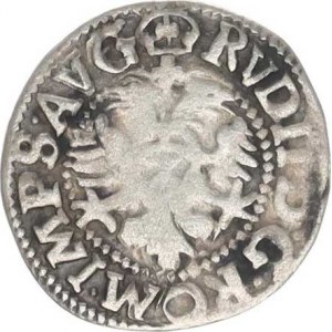Baden, Philipp II. (1569-1588), 1/2 Batzen 1587 - s tit. Rudolfa II. Sa 1590/772, nedor.