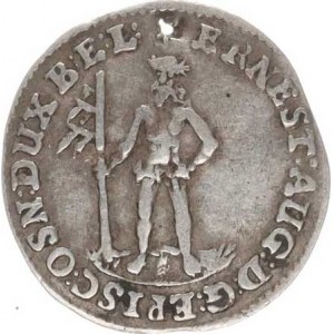 Brunsw-Luneb-Calenb, Ernst August (1679-1698), 2 Mariengroschen 1689 - divý muž KM 256 1,011 g