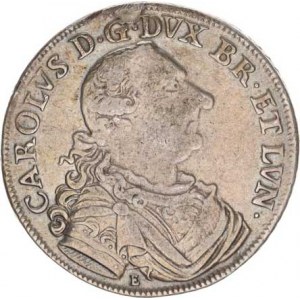 Brunswick - Wolfenbüttel, Carolus I. (1735-1780), 2/3 tolaru 1765 E/ID B KM 973,1 R (13,703 g)