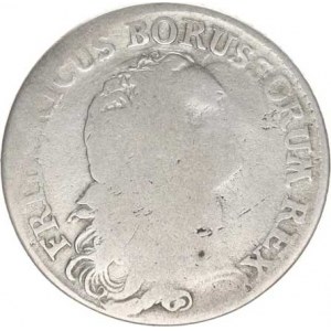 Prusko, Friedrich II.(1740-1786), 1/3 tolaru 1770 B KM 303