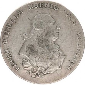 Prusko, Friedrich Wilhelm II.(1786-1797), Tolar 1795 A KM 360.1 R 21,986 g