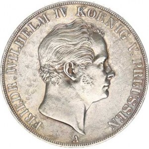 Prusko, Friedrich Wilhelm IV.(1840-1861), 2 Tolar 1846 A KM 440,2 (37,042 g), dr. hr.