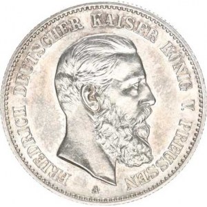 Prusko, Friedrich III.(1888), 2 Mark 1888 A Y. 116; KM 510