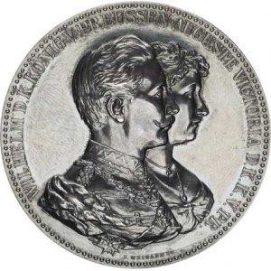 Prusko, Wilhelm II. (1888-1918), Medaile na manželské jubileum Wilhelma a Augusty Viktorie (1912),