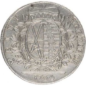 Sasko, Friedrich August III.(1763-1806), Tolar konvenční 1764 JFoF KM 977.1 R 27,832 g