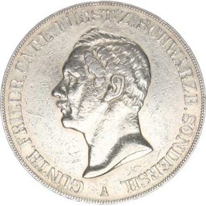 Schwarzburg-Sonderhausen, Günther Friedrich Carl II. (1835-1880), 2 Tolar (3 1/2 Gulden) 1841 A KM