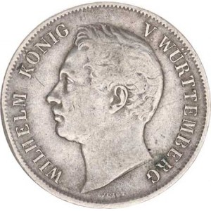 Württemberg, Wilhelm I. (1816-1864), Gulden 1843 KM 574