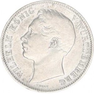Württemberg, Wilhelm I. (1816-1864), 1/2 Gulden 1839 KM 573 R