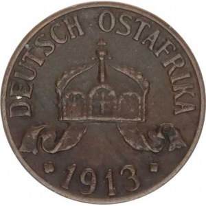 Německá východní Afrika, 1 Heller 1913 A KM 7