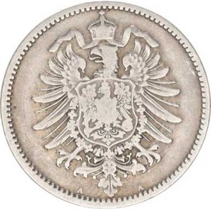 Německo, drobné ražby císařství, 1 Mark 1874 A