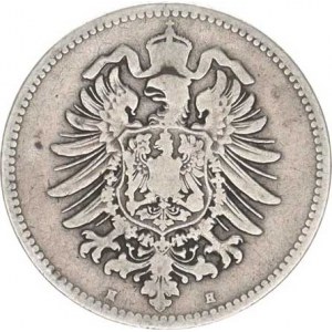 Německo, drobné ražby císařství, 1 Mark 1874 H