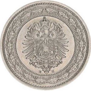 Německo, drobné ražby císařství, 20 Pfennig 1888 E R