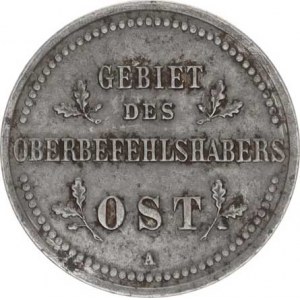 Německo, Vojenské mince pro východní frontu, 2 Kopějka 1916 A Fe KM 22