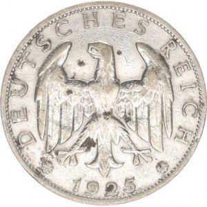 Výmarská republika (1918-1933), 1 Mark 1925 A KM 42 R