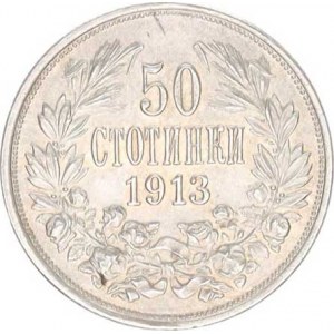 Bulharsko, Ferdinand I. (1887-1918), 50 Stotinki 1913 KM 30