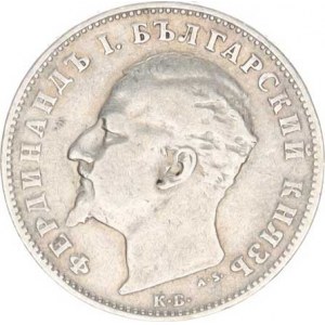 Bulharsko, Ferdinand I. (1887-1918), 1 Lev 1894 KB KM 16