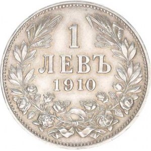Bulharsko, Ferdinand I. (1887-1918), 1 Lev 1910 KM 28