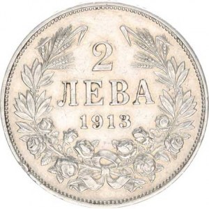 Bulharsko, Ferdinand I. (1887-1918), 2 Leva 1913 KM 32 R