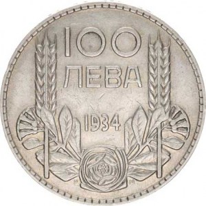 Bulharsko, Boris III. (1918-1943), 100 Leva 1934 PM KM 45
