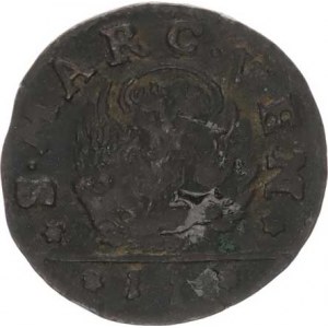 Dalmácie a Albánie pod Benátkami, 2 Soldi b.l. (1691-1710) R Cr. 2; KM 9; CNI 46