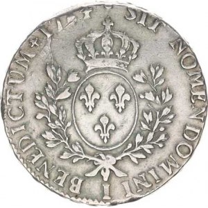Francie, Ludvík XVI.(1774-1793), 1 Ecu 1784 I - Limoges Cr. 78,7; KM 564.7 (29,302 g)