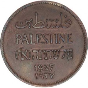 Palestina, 2 Mils 1927 KM 2