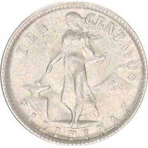 Filipíny - americká správa (1903-1945), 10 Centavos 1945 D KM 181