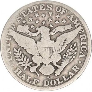 U.S.A., 1/2 Dollar 1915 S