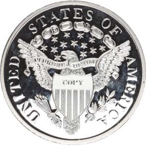 U.S.A., 1 Dollar 1804 sběratelská ražba bílý kov 40 mm 28,155 g